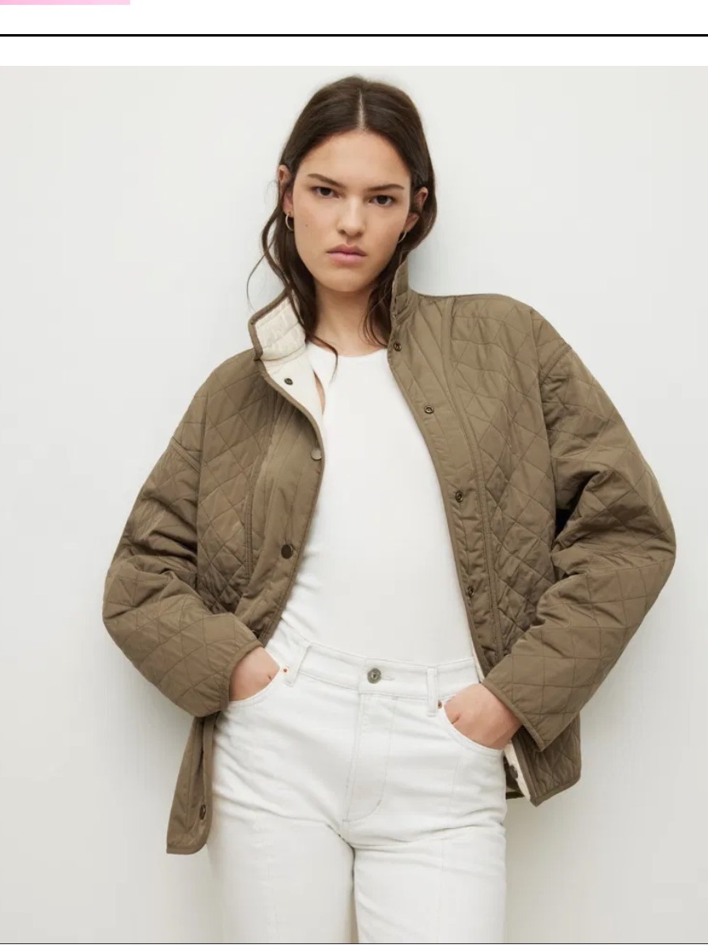 Allsaints All Saints Madison Reversible Jacket Chore Coat Sz Med (6 USA 10 UK)